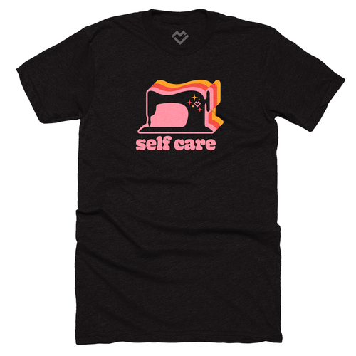 Sunshine And Self Care Graphic Tee main image 1