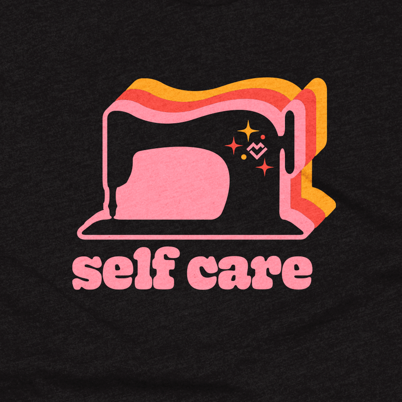Sunshine And Self Care Graphic Tee main image 0