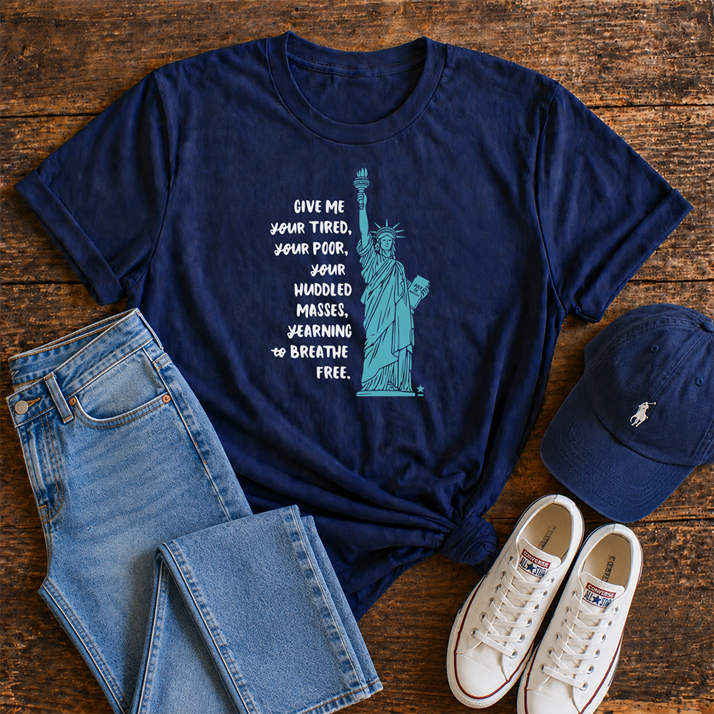 Statue of Liberty - T-shirt (Navy)