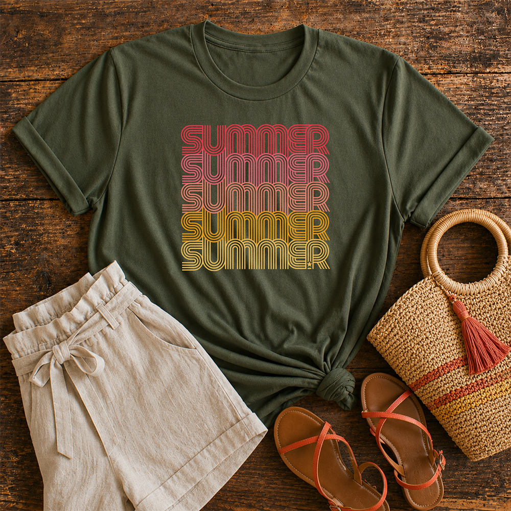 Endless Summer - T-shirt (Olive)