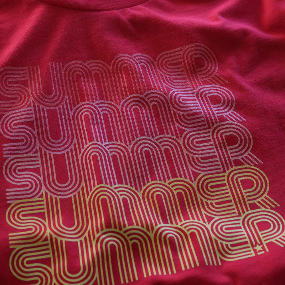 Endless Summer - T-shirt (Red)