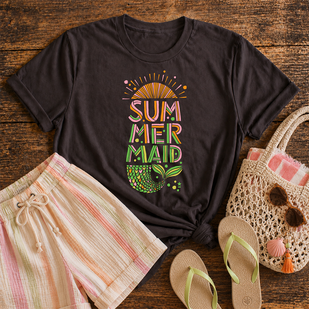 Summermaid - T-shirt (Brown)