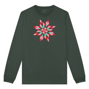 Christmas Lone Star - Long Sleeve T-shirt