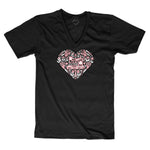 Sewing Heart - T-shirt (Black)