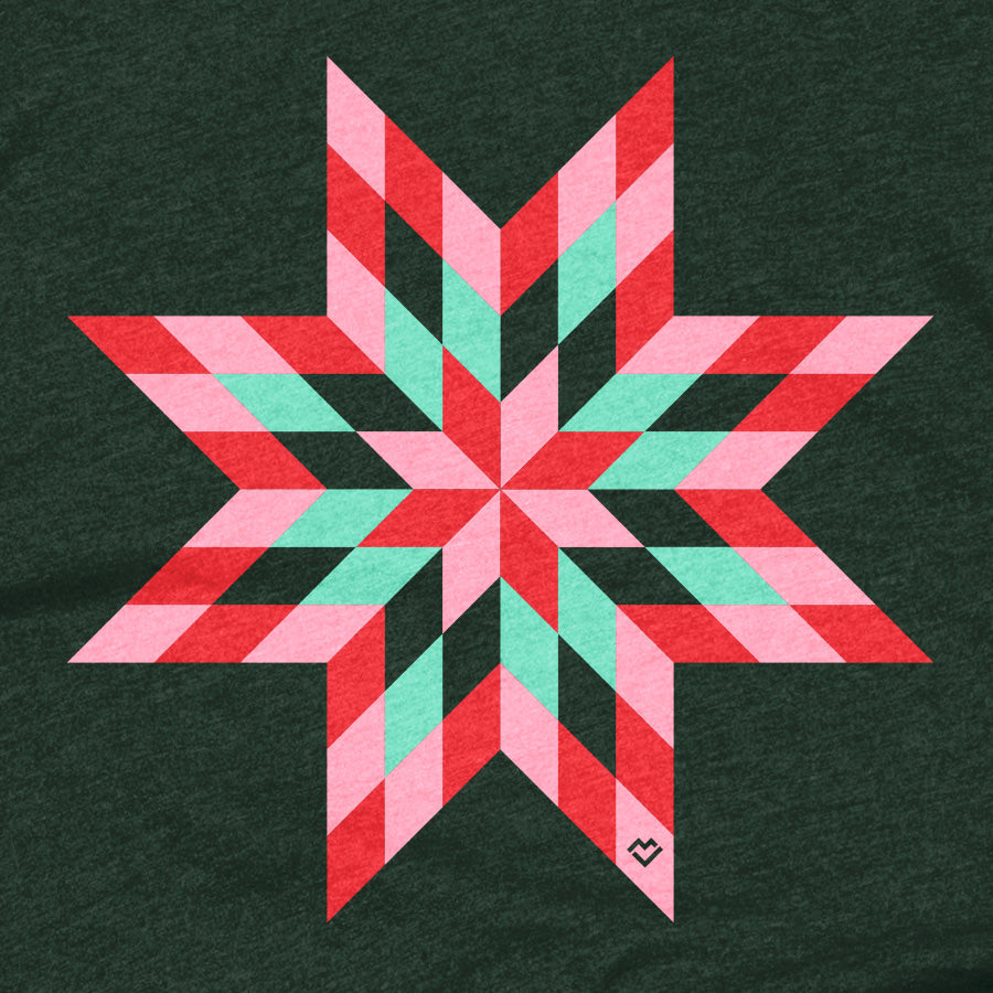 Christmas Lone Star - T-shirt