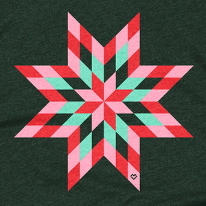 Christmas Lone Star - T-shirt