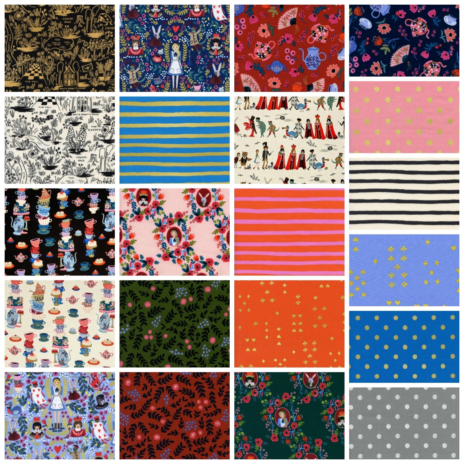 Rifle Paper Co Wonderland Fat Quarter Bundle