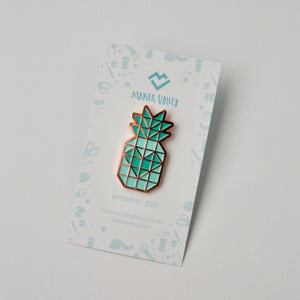 
            
                Load image into Gallery viewer, Pineapple Love Block - Enamel Pin
            
        