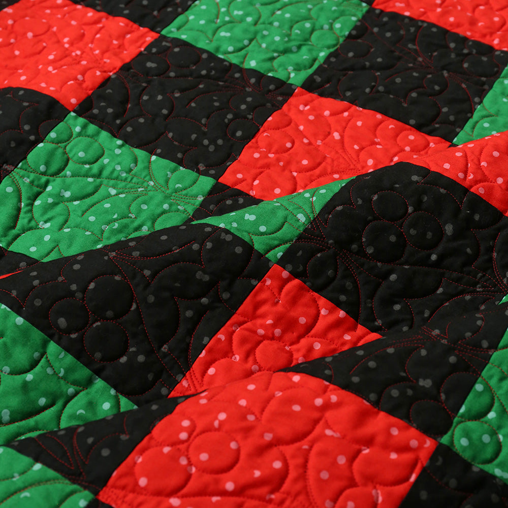 Christmas Buffalo Plaid Quilt