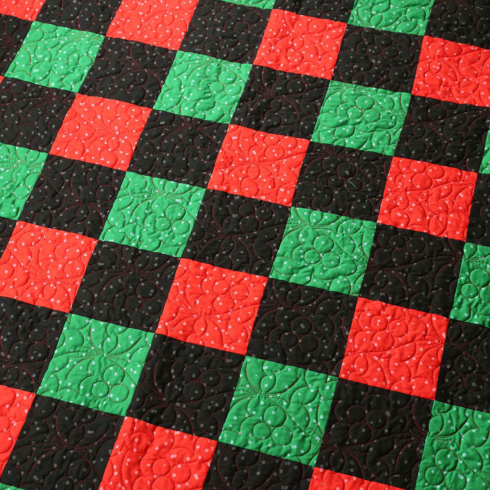 Christmas Buffalo Plaid Quilt