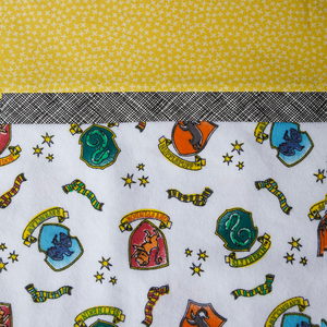 Harry Potter Crests - Pillow Case Kit - FLANNEL