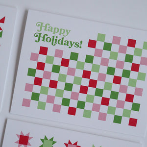 
            
                Load image into Gallery viewer, Quilty Holiday Cards - 10 pack
            
        