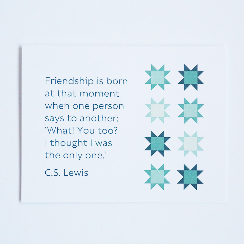 Quilty Friendship Cards - 10 pack