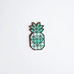 Pineapple Love Block - Enamel Pin