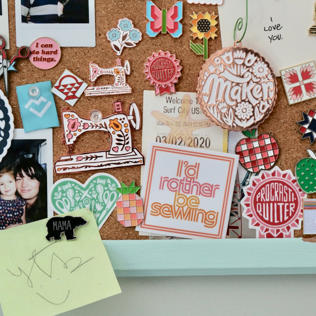I'd Rather Be Sewing - Sticker