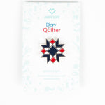 Star Block Enamel Pin (By Diary of a Quilter) - Maker Valley