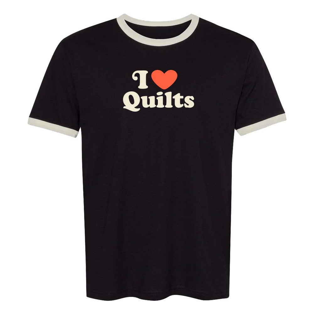 
            
                Load image into Gallery viewer, I Love Quilts T-shirt
            
        