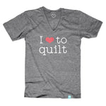 I Love to Quilt T-shirt (by Just Add Sunshine) - Maker Valley