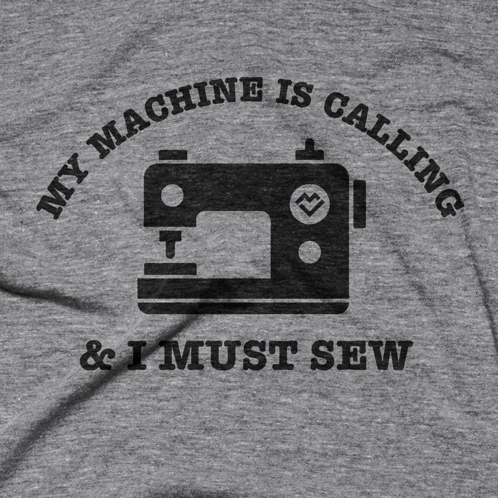 My Machine is Calling - T-shirt (Heather Gray)