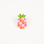 Pineapple Block - Enamel Pin
