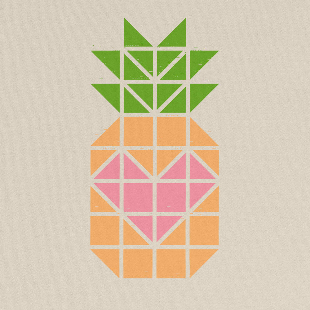 Pineapple Love Block Sweatshirt