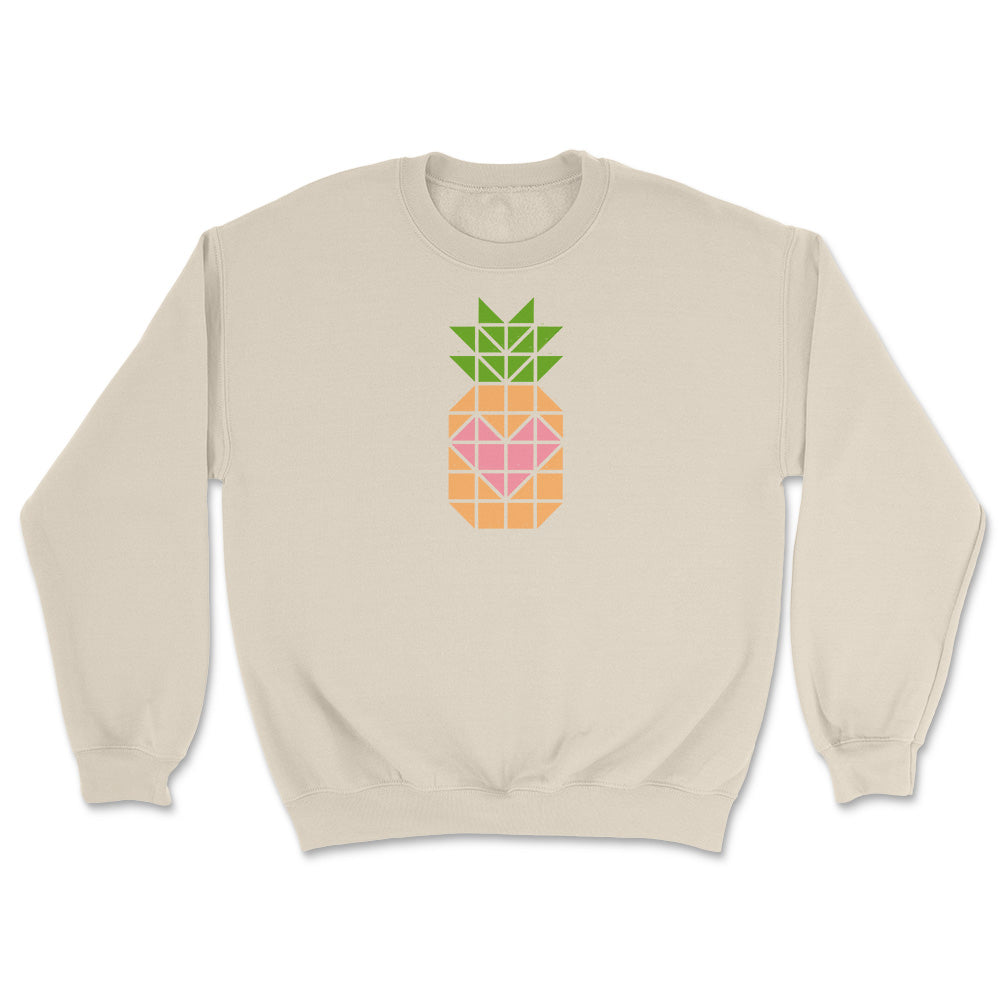 Pineapple Love Block Sweatshirt