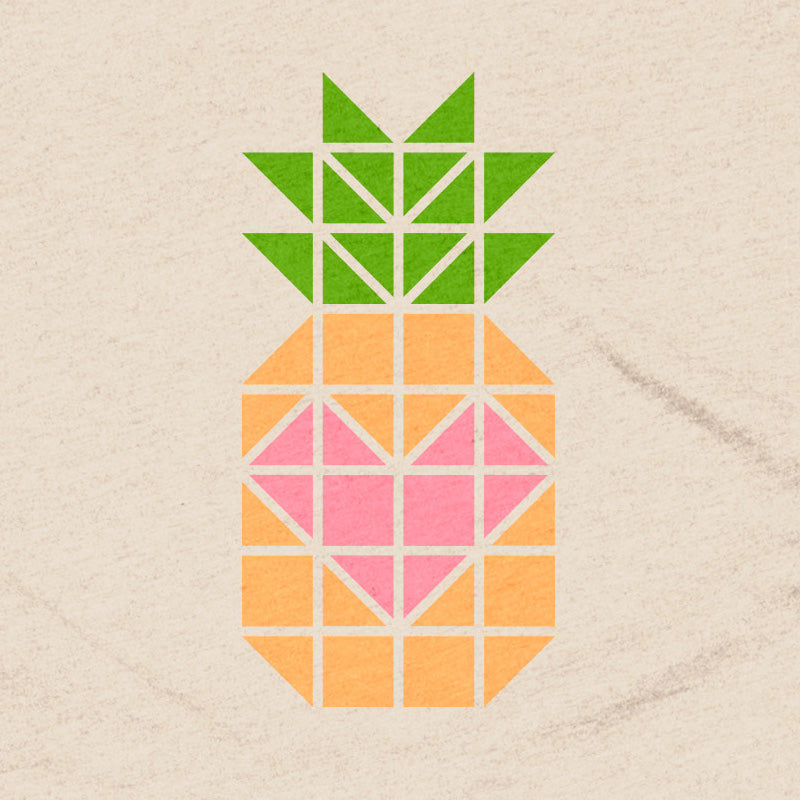 
            
                Load image into Gallery viewer, Pineapple Love Block - T-shirt
            
        