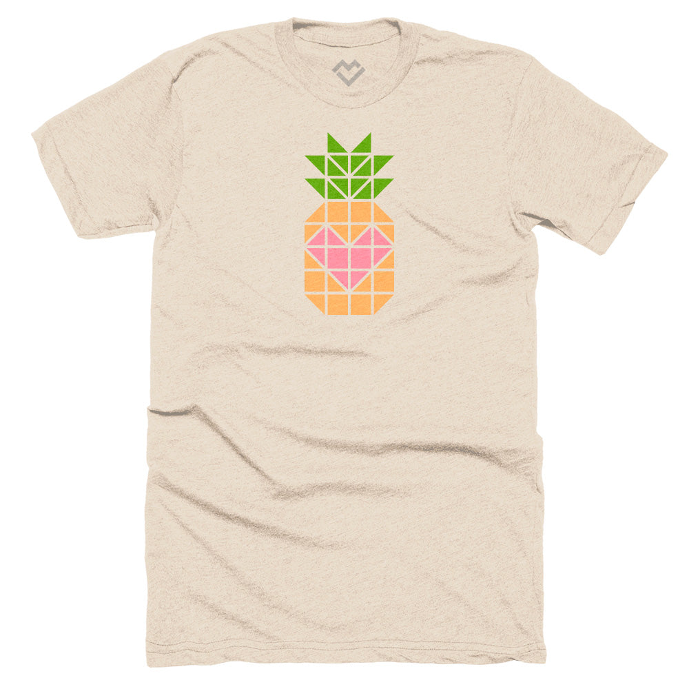 Pineapple Love Block - T-shirt